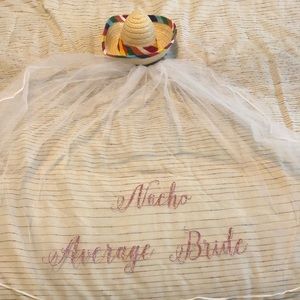 Nacho Average Bride - Bachelorette Veil
